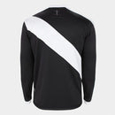 Camisa Vasco I 24/25 Jogador Kappa Manga Longa Masculina - Preto+Branco