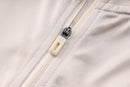 Conjunto Alemanha Ziper Curto Bege