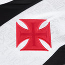 Camisa Vasco I 24/25 Jogador Kappa Manga Longa Masculina - Preto+Branco