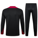 Conjunto Paris Saint Germain Zíper Curto Treino Preto 2024/25