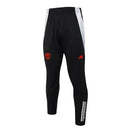 Conjunto Manchester United Zíper Curto Treino Vermelho e Preto