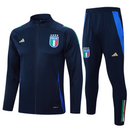 Conjunto Itália Zíper Longo Azul