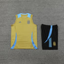 Conjunto Regata Seleção Argentina 2024/25 Treino - Modelo Torcedor