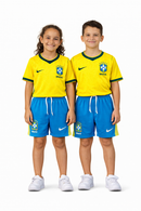 Conjunto Infantil Brasil 2026 Home
