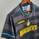 Camisa Inter de Milão Reserva 97/98 - Versão Retrô