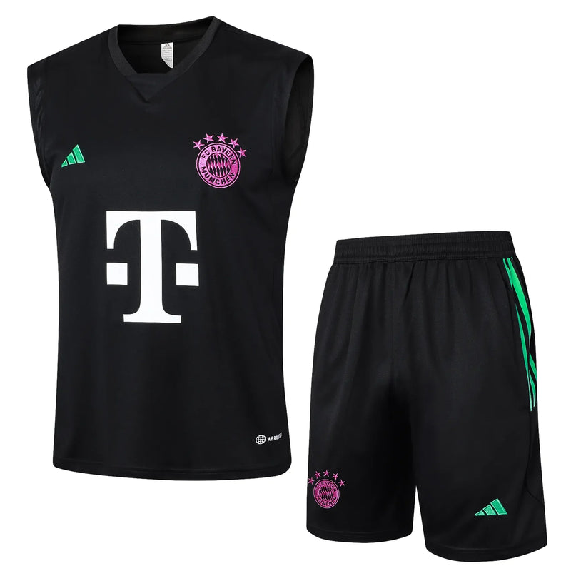 Conjunto Bayern de Munique Treino Regata 25/26 - Preto