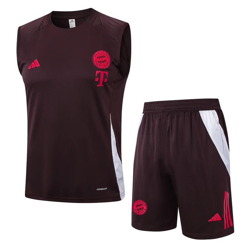 Conjunto Bayern de Munique Treino Regata 25/26 - Vinho