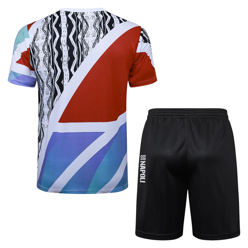 Conjunto Arsenal Treino 25/26 - Vermelho e Azul