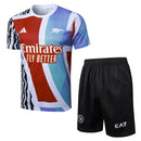 Conjunto Arsenal Treino 25/26 - Vermelho e Azul