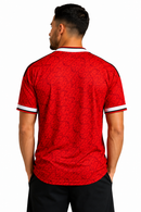 Teste visual Flamengo Manto III versão jogador - costas
