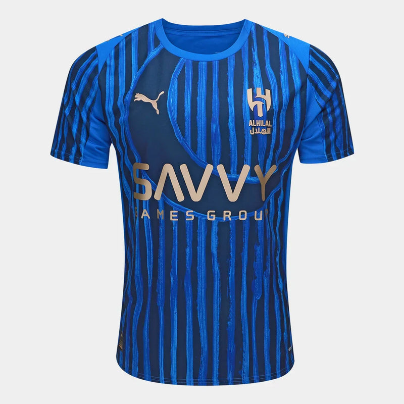 Camisa Al-Hilal Saudi Kidsuper 25/26 Torcedor Puma Masculina - Azul