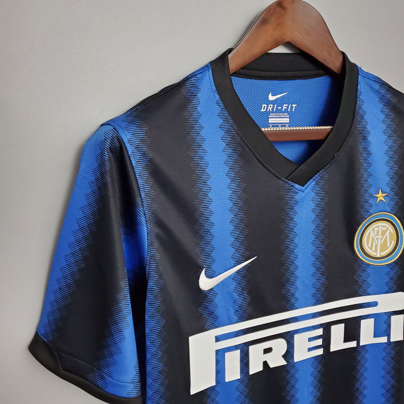 Camisa Inter de Milão Titular 10/11 - Versão Retrô