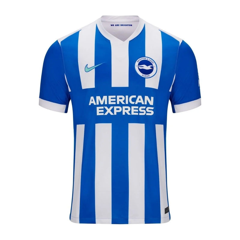 Camisa Brighton Azul 2025/26 Home Masculina