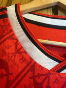 Flamengo Manto III versão jogador - detalhe da gola