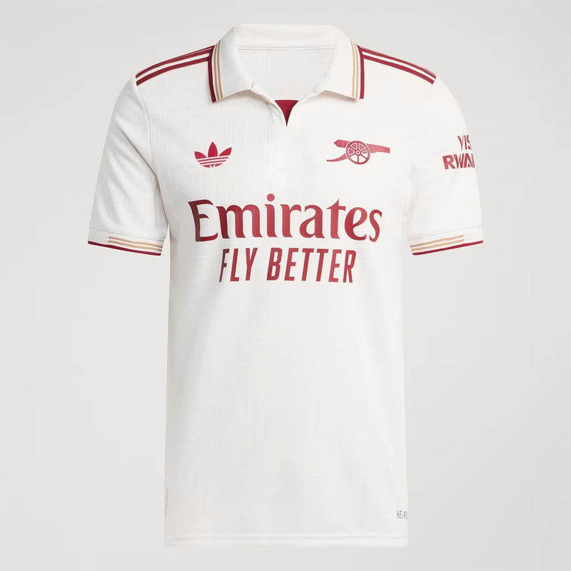 Camisa Arsenal Third 25/26 Torcedor Adidas Masculino - Bege