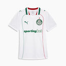 Camisa Palmeiras Away 2026 branca, frente sem modelo